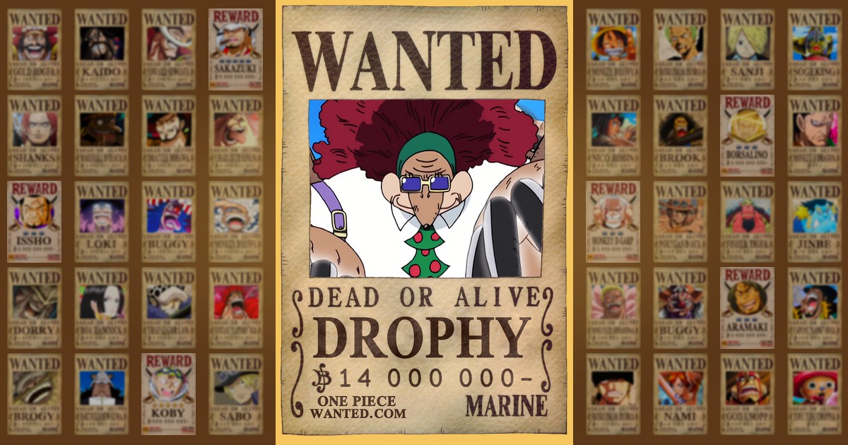 Drophy’s Bounty at 14,000,000 Berries | One Piece Wanted