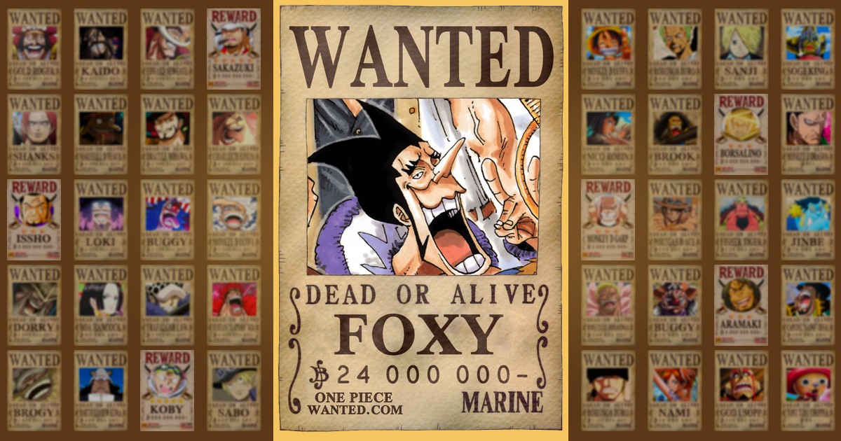 Foxy’s Bounty at 24,000,000 Berries | One Piece Wanted