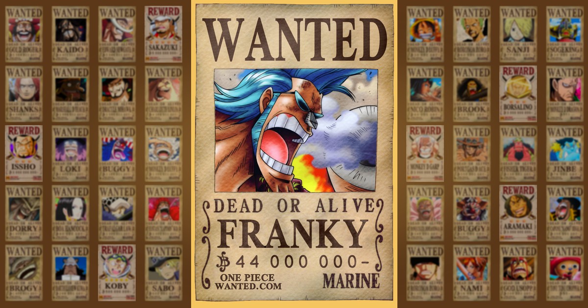 Franky’s Bounty at 44,000,000 Berries | One Piece Wanted