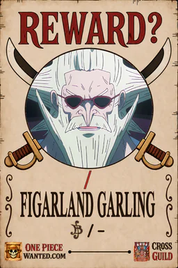 REWARD poster of Figarland Garling - unconfirmed existence