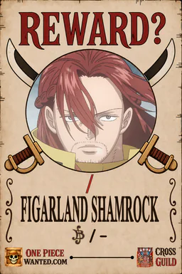 REWARD poster of Figarland Shamrock - unconfirmed existence