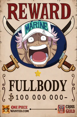 Affiche REWARD de Fullbody - 100000000 Berries