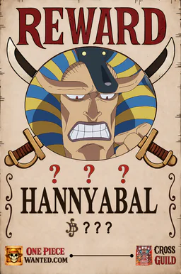 Affiche REWARD de Hannyabal - montant inconnu de Berries