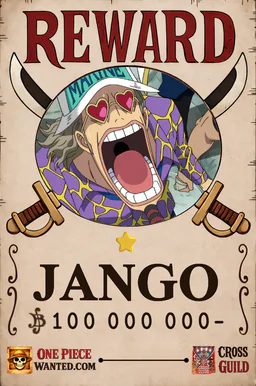 Affiche REWARD de Jango - 100000000 Berries