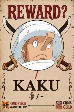 Affiche REWARD de Kaku - existence non officiellement confirmée