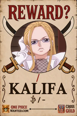 Affiche REWARD de Kalifa - existence non officiellement confirmée