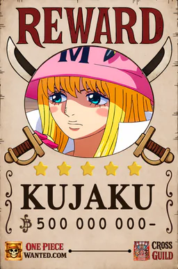 REWARD poster of Kujaku - 500000000 Berries