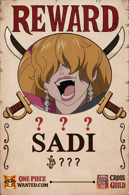 Affiche REWARD de Sadi - montant inconnu de Berries