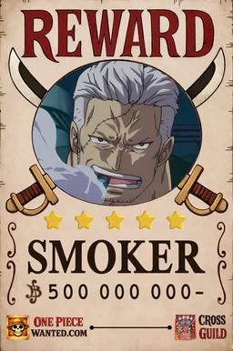 REWARD poster of Smoker - 500000000 Berries