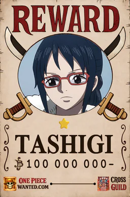 Affiche REWARD de Tashigi - 100000000 Berries