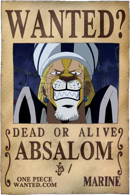 WANTED poster of Absalom - unconfirmed existence