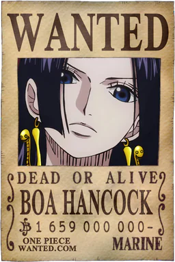 WANTED poster of Boa Hancock - 1659000000 Berries