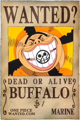 Affiche WANTED de Buffalo - existence non officiellement confirmée