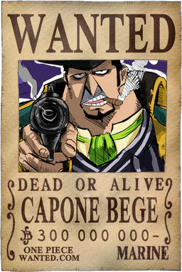 Affiche WANTED de Capone Bege - 300000000 Berries