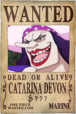 Affiche WANTED de Catarina Devon - montant inconnu de Berries