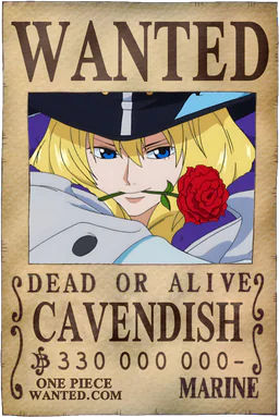 Affiche WANTED de Cavendish - 330000000 Berries