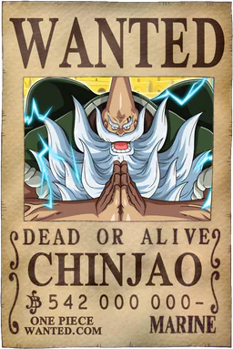 Poster WANTED of Chinjao - 542,000,000 Berries