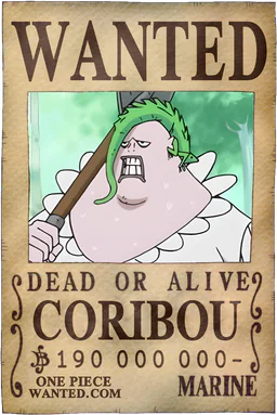 Affiche WANTED de Coribou - 190000000 Berries