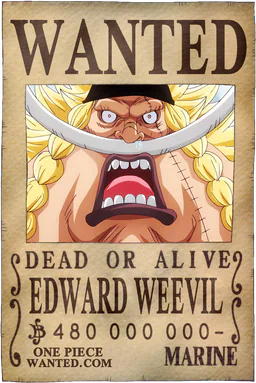 Poster WANTED de Edward Weevil - 480,000,000 Berries