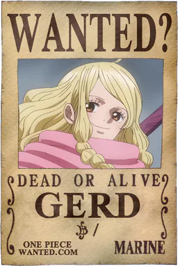 Affiche WANTED de Gerd - existence non officiellement confirmée
