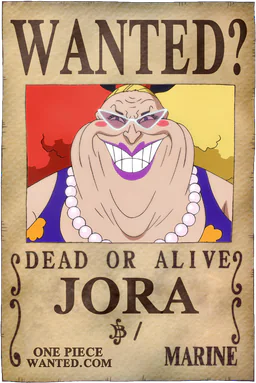 WANTED poster of Jora - unconfirmed existence