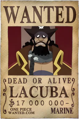 Affiche WANTED de Lacuba - 17000000 Berries