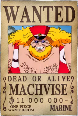 WANTED poster of Machvise - 11000000 Berries