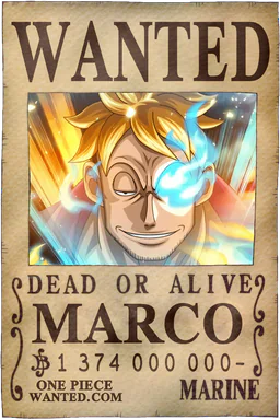 WANTED poster of Marco - 1374000000 Berries