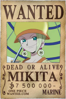 Affiche WANTED de Mikita - 7500000 Berries