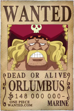Affiche WANTED de Orlumbus - 148000000 Berries