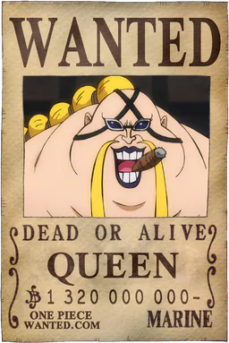 WANTED poster of Queen - 1320000000 Berries