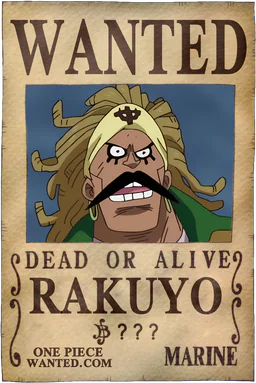 Affiche WANTED de Rakuyo - montant inconnu de Berries