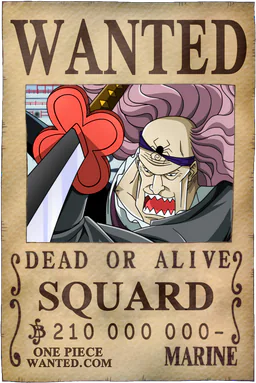 Affiche WANTED de Squard - 210000000 Berries