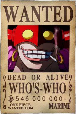 Poster WANTED of Who's-Who - 546,000,000 Berries