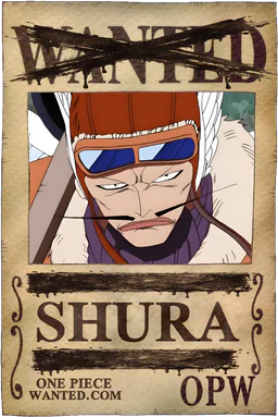 Affiche WANTED neutralisée de Shura