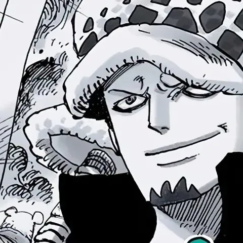 L’affiche de Trafalgar D Water Law dans le manga One Piece