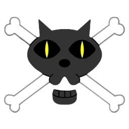 Black Cat Pirates's Jolly Roger