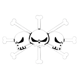 Blackbeard Pirates's Jolly Roger