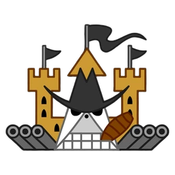Fire Tank Pirates's Jolly Roger