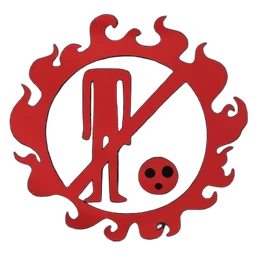Jolly Roger de l'Équipage des Nouveaux Hommes-Poissons en filigrane