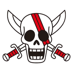 Jolly Roger de l’équipage du Roux